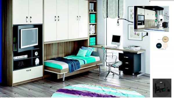 cama abatible para salón