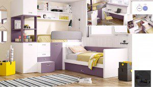 Dormitorio juvenil moderno