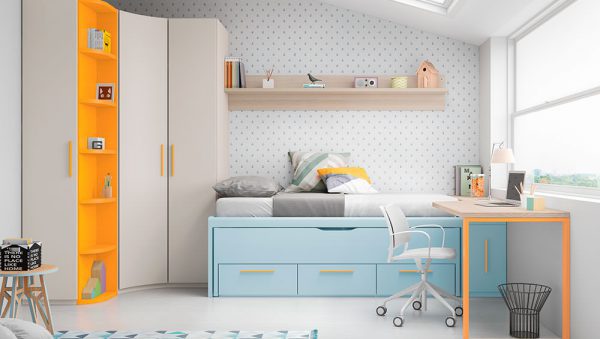 Dormitorio Juvenil Origami 3 del fabricante Antaix