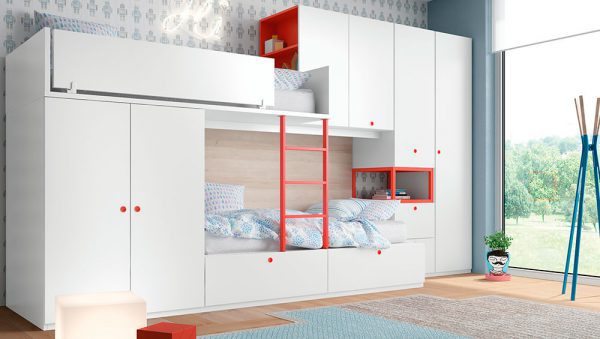 Dormitorio Juvenil Origami 4 del fabricante Antaix